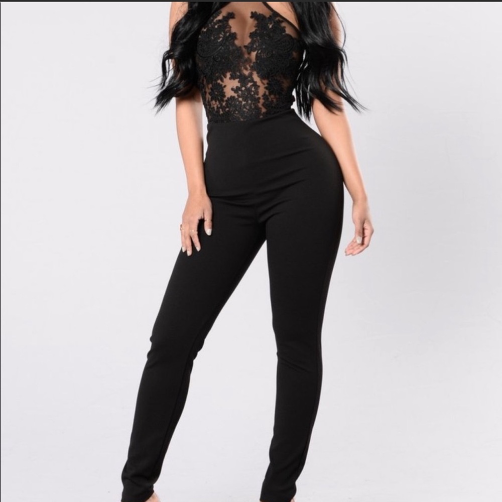 Black jumpsuit